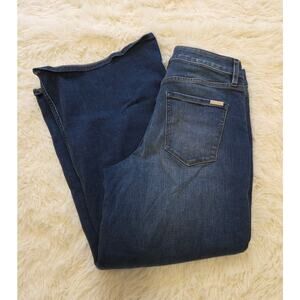White House Black Market The Everyday Soft wide Leg High Rise Curvy Jeans Sz.4S